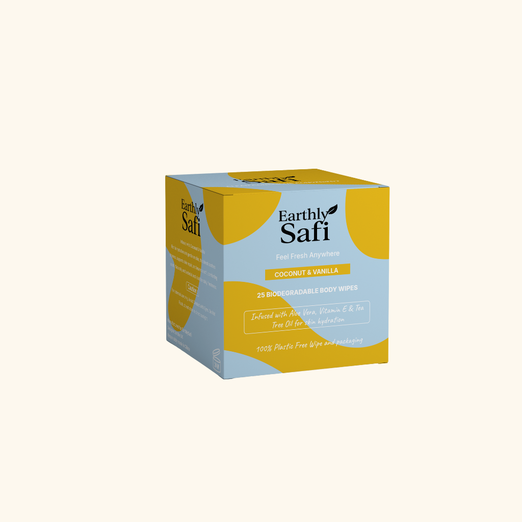 Coconut & Vanilla Body wipes