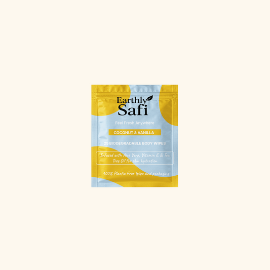 Coconut & Vanilla Body wipes