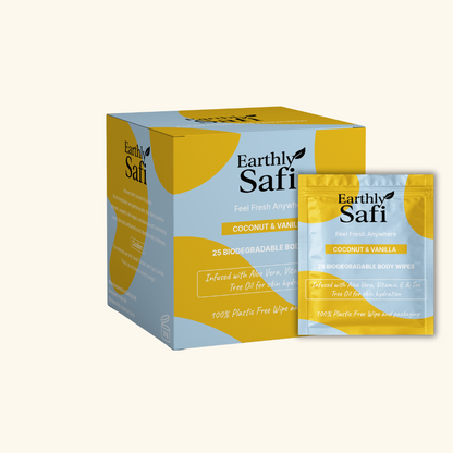 Coconut & Vanilla Body wipes