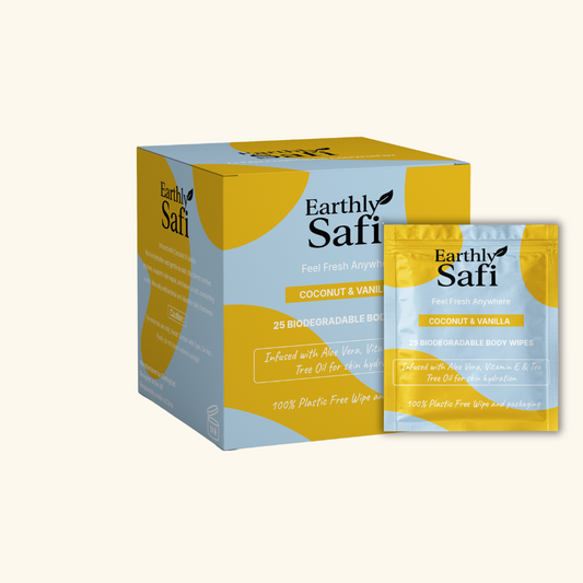 Coconut & Vanilla Body wipes